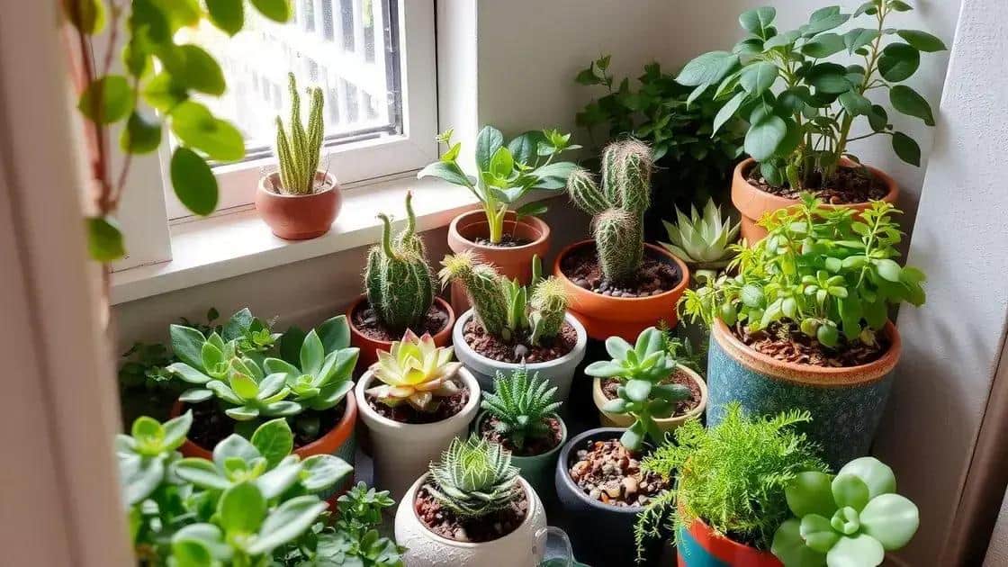 plantas ideais para espaços pequenos