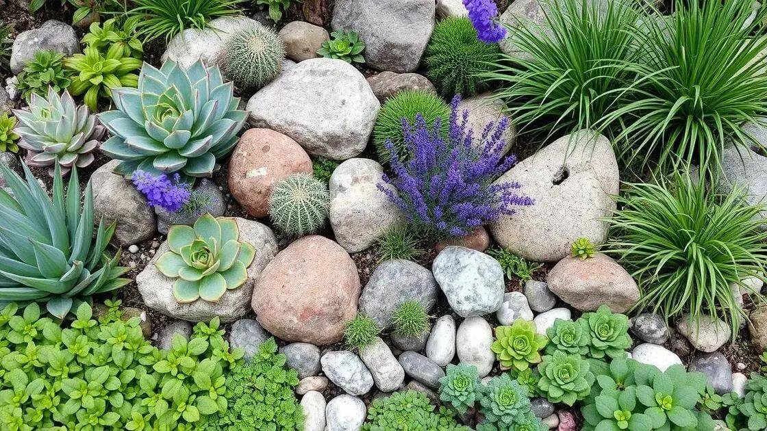 plantas que combinam com pedras plantas que combinam com pedras