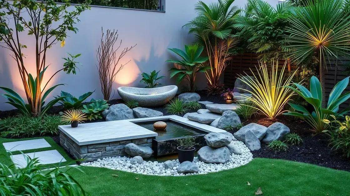 Inspirações de jardins com feng shui na estética contemporânea