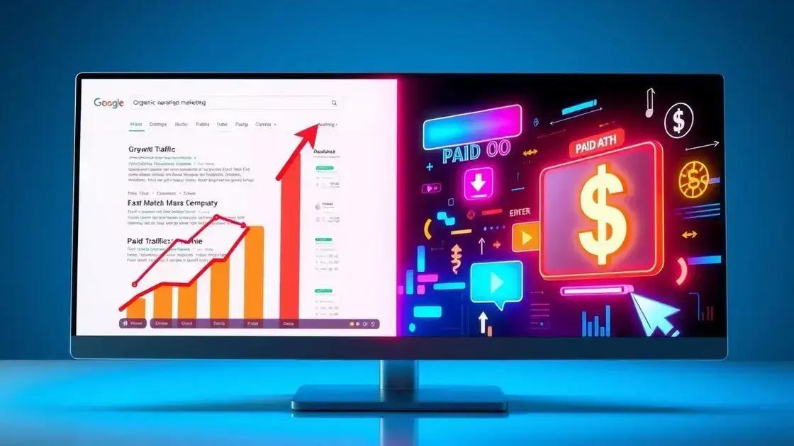 diferença entre tráfego orgânico e tráfego pago diferença entre tráfego orgânico e tráfego pago