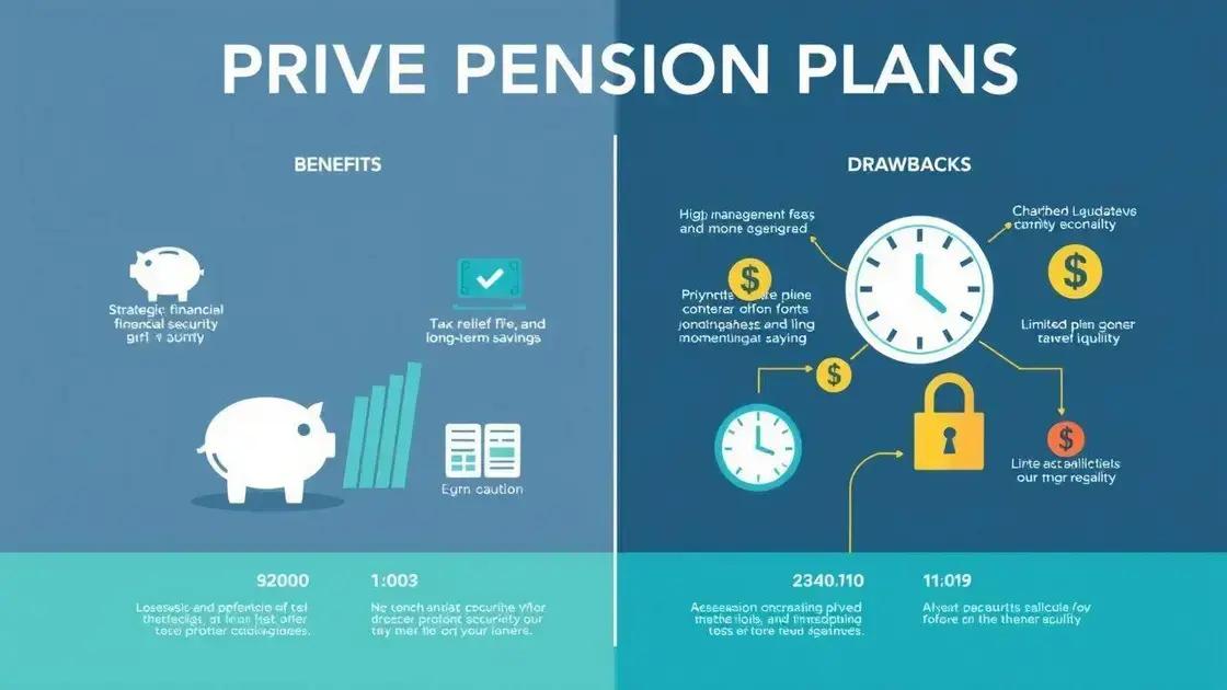 Vantagens e desvantagens da previdência privada Vantagens e desvantagens da previdência privada