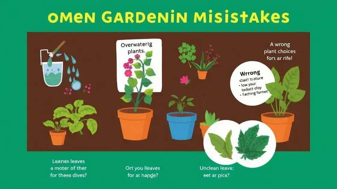 Erros comuns na jardinagem e como evitá-los Erros comuns na jardinagem e como evitá-los