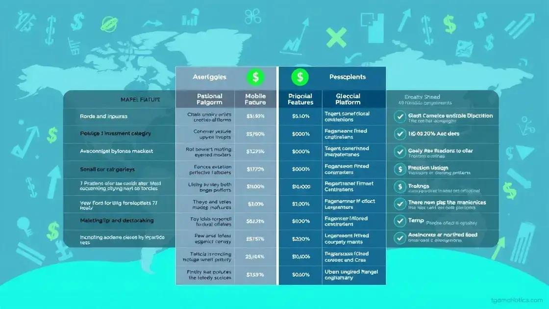 Comparativo entre plataformas populares de investimento internacional Comparativo entre plataformas populares de investimento internacional