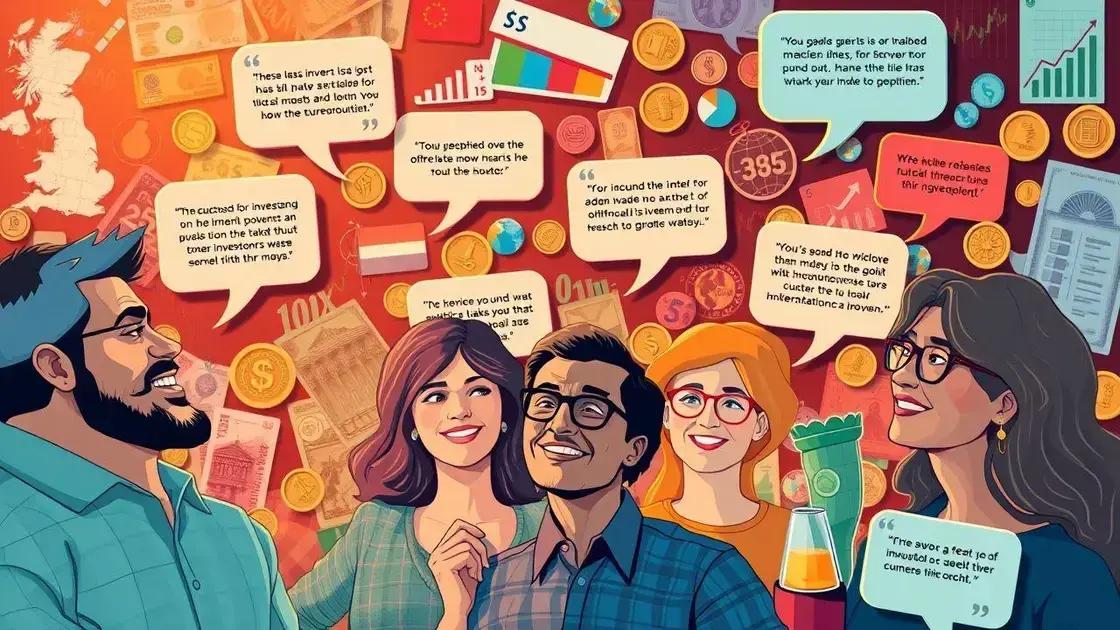 Depoimentos de investidores que fizeram a transição Depoimentos de investidores que fizeram a transição