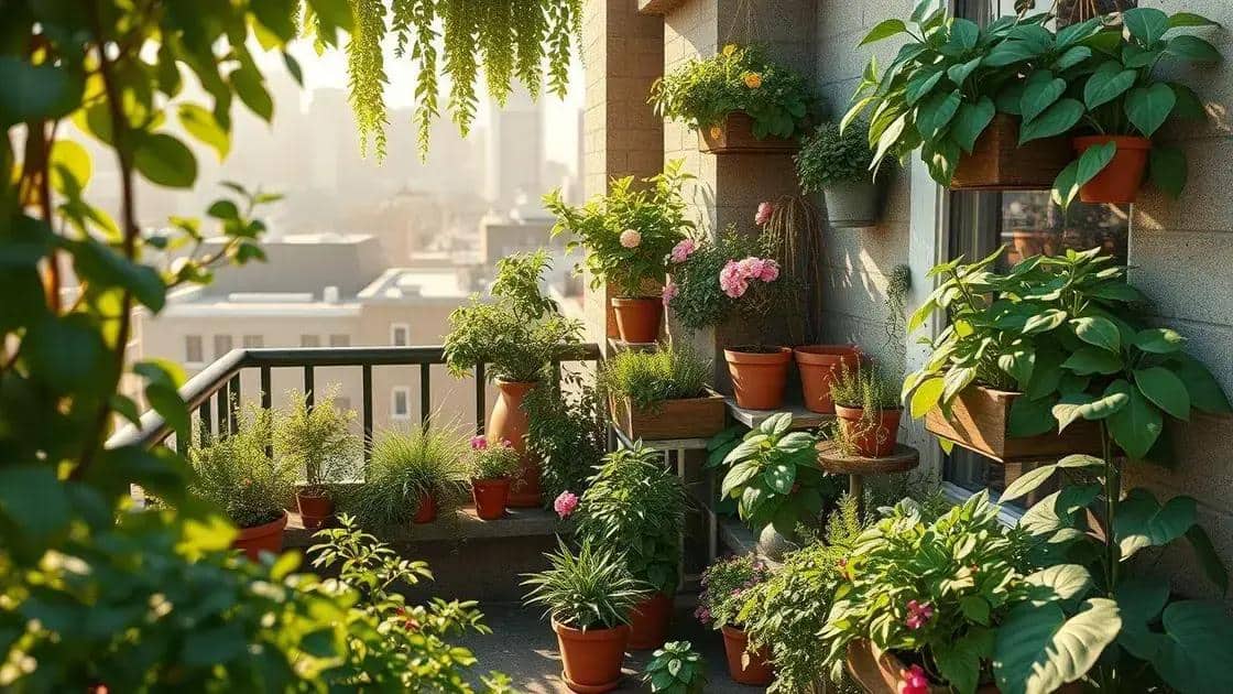 Leia mais sobre o artigo Jardinagem de Parapeito: Como Transformar Balcões de 15cm em Hortas Produtivas