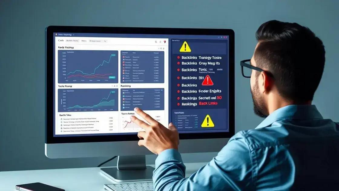 Monitoramento e limpeza do perfil de backlinks Monitoramento e limpeza do perfil de backlinks