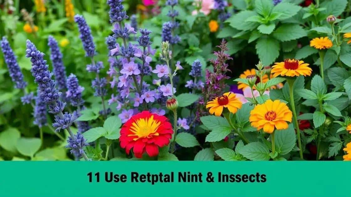 Plantas que afastam insetos: o que plantar no seu jardim Plantas que afastam insetos: o que plantar no seu jardim