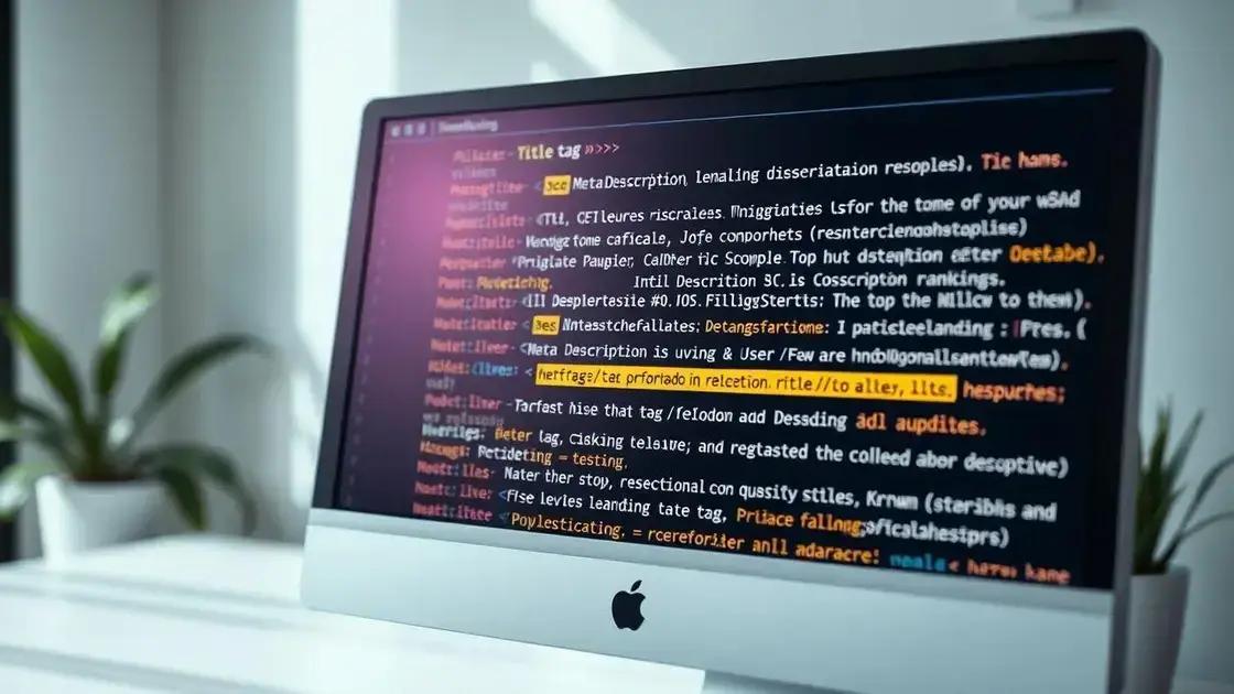o que são meta descrições e por que importam