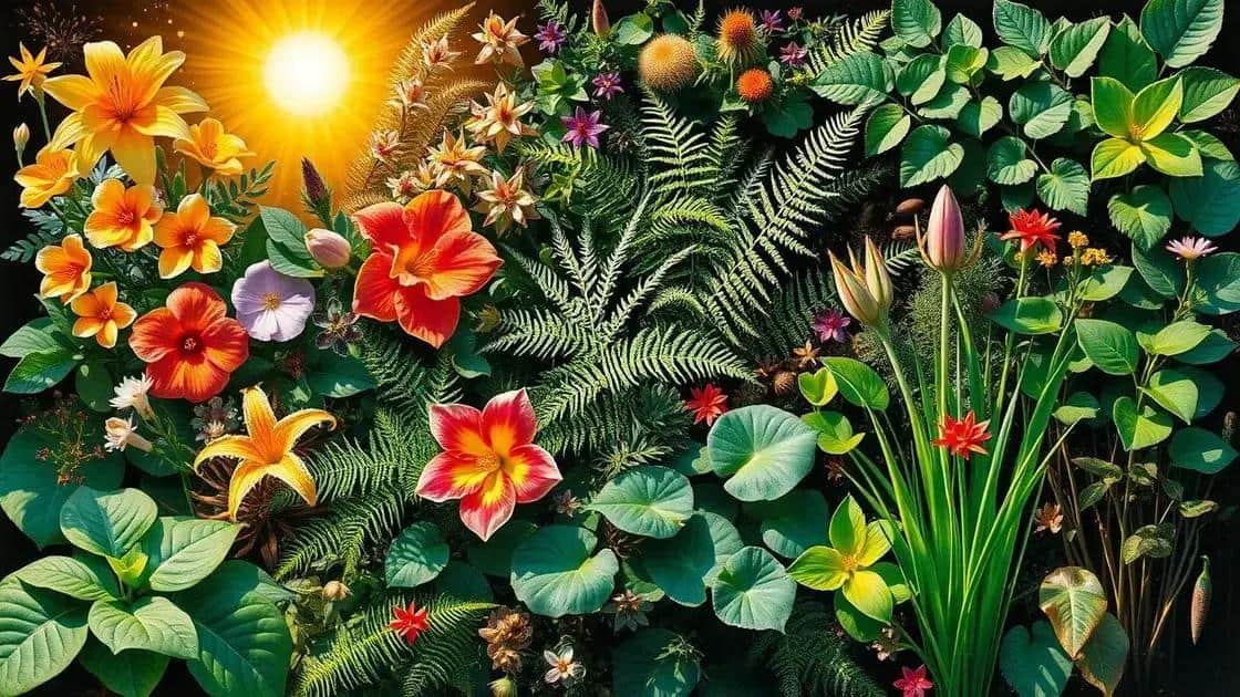 Plantas ideais para diferentes microclimas Plantas ideais para diferentes microclimas