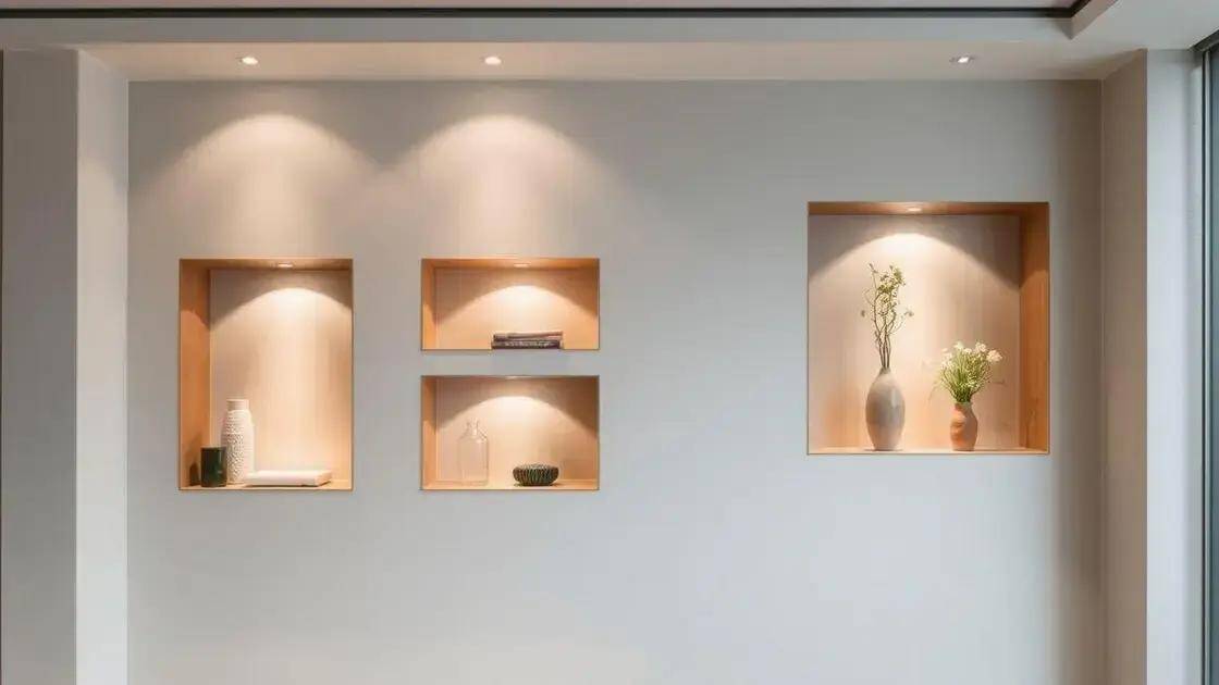 Erros comuns ao decorar com nichos flutuantes Erros comuns ao decorar com nichos flutuantes