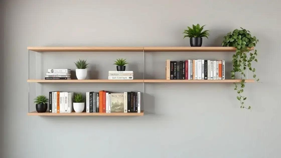 Leia mais sobre o artigo O Truque da Prateleira Invisível que Faz seus Livros Parecerem Flutuar na Parede