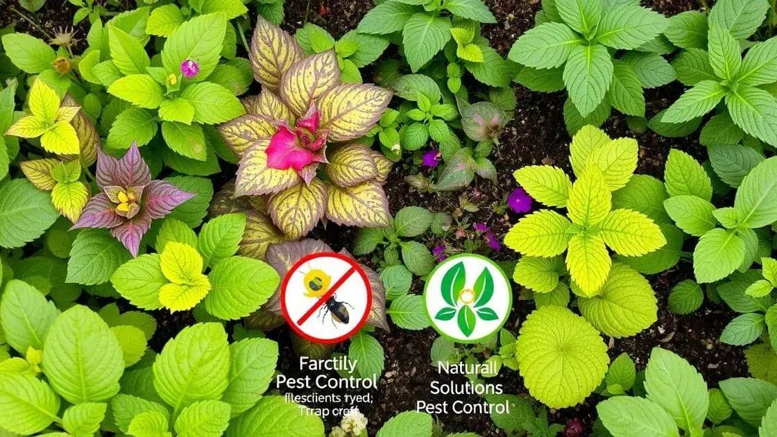 como lidar com pragas e doenças das plantas