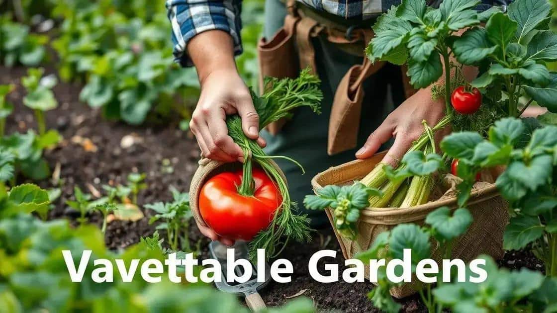 Colheita e manutenção: mantendo sua horta saudável