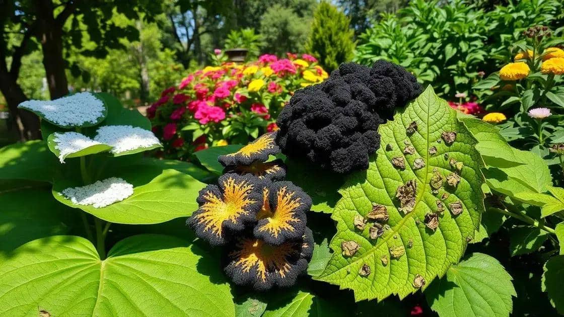Identificando os principais fungos nas plantas