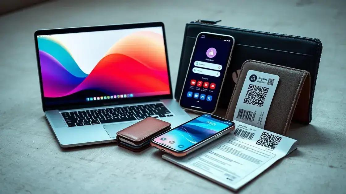 Diferentes tipos de carteiras digitais