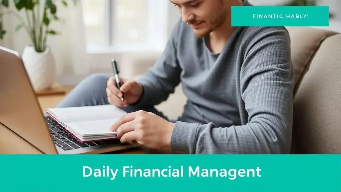 Importância de hábitos financeiros na vida cotidiana Importância de hábitos financeiros na vida cotidiana