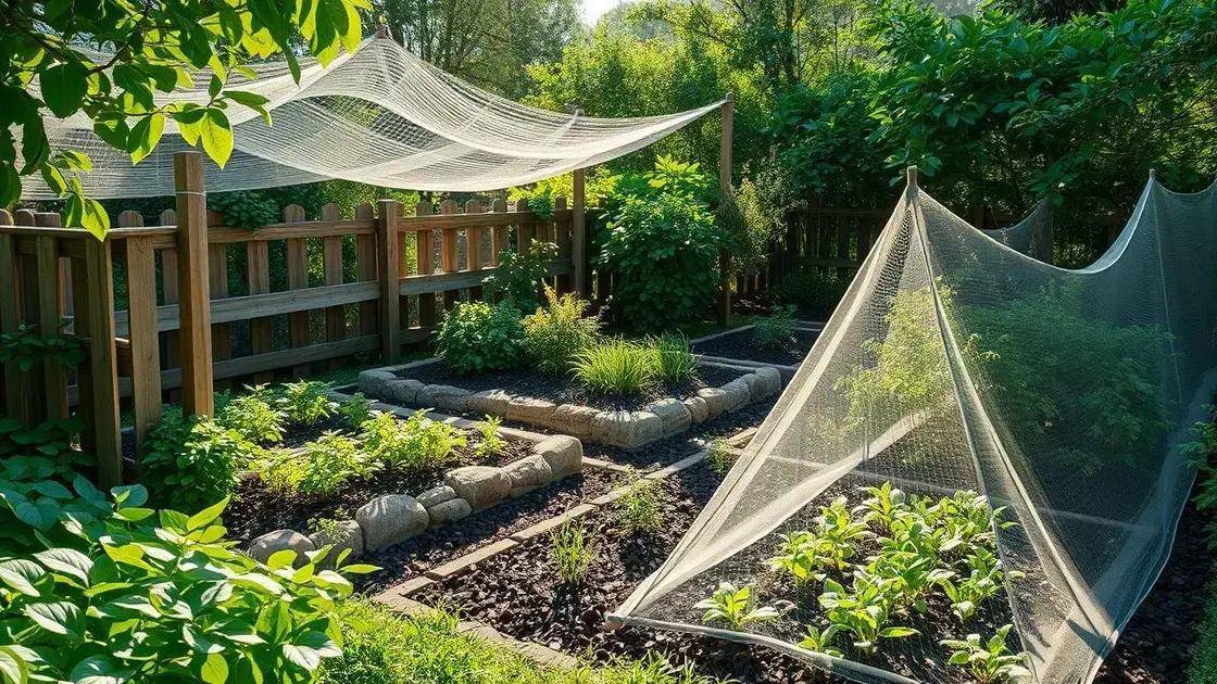 Tipos de barreiras físicas para horta Tipos de barreiras físicas para horta