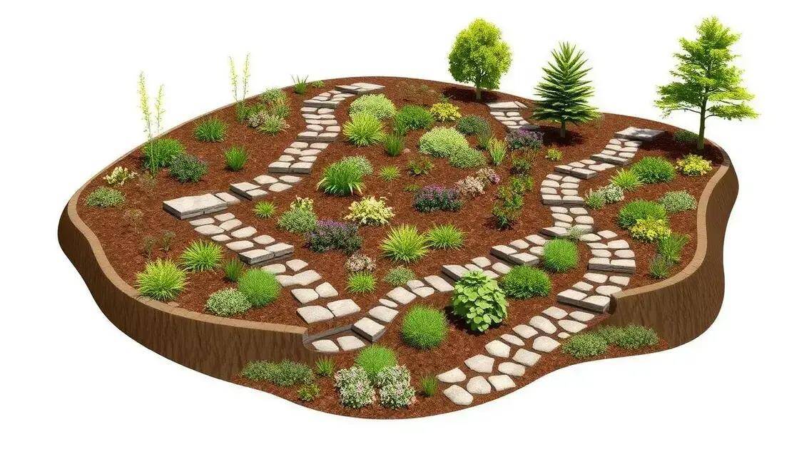 Como planejar um jardim em terreno inclinado Como planejar um jardim em terreno inclinado