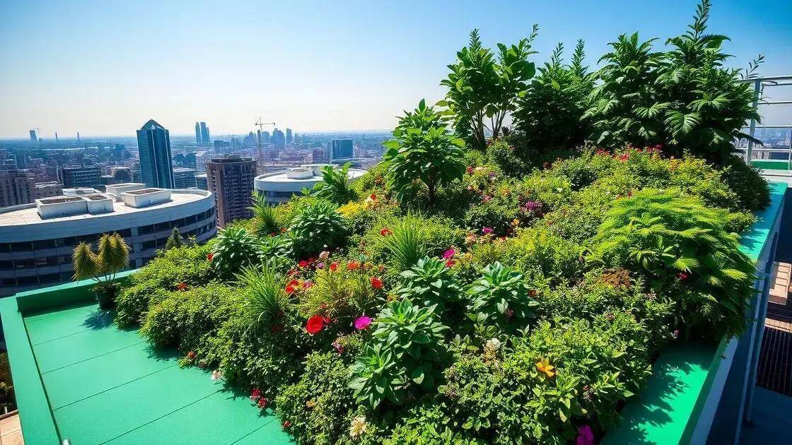 Benefícios de ter um telhado verde leve Benefícios de ter um telhado verde leve