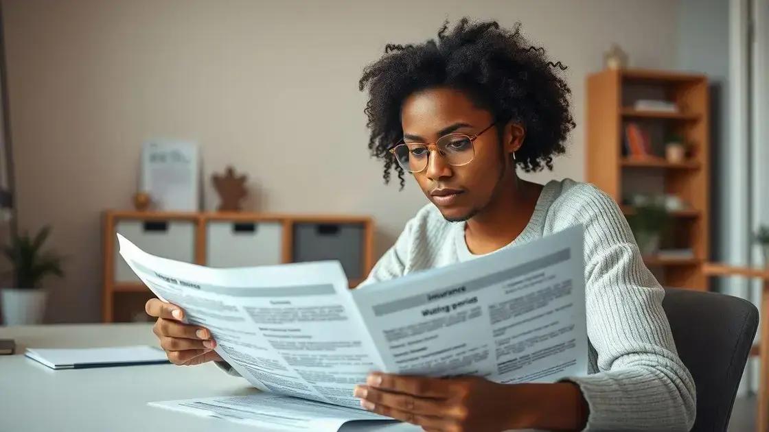 Cobertura e carência: o que isso significa?