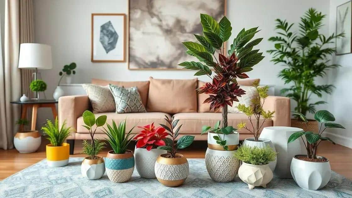 Dicas de combinação de plantas artificiais com a decoração Dicas de combinação de plantas artificiais com a decoração