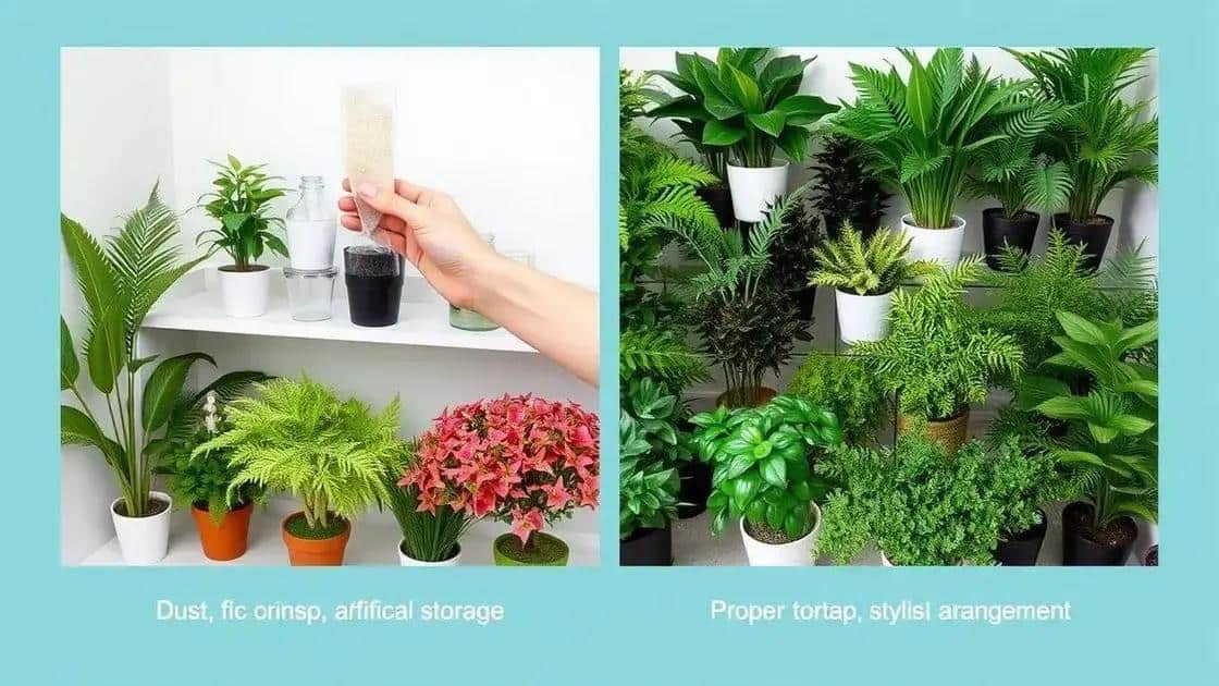 Cuidados e manutenção de plantas artificiais Cuidados e manutenção de plantas artificiais