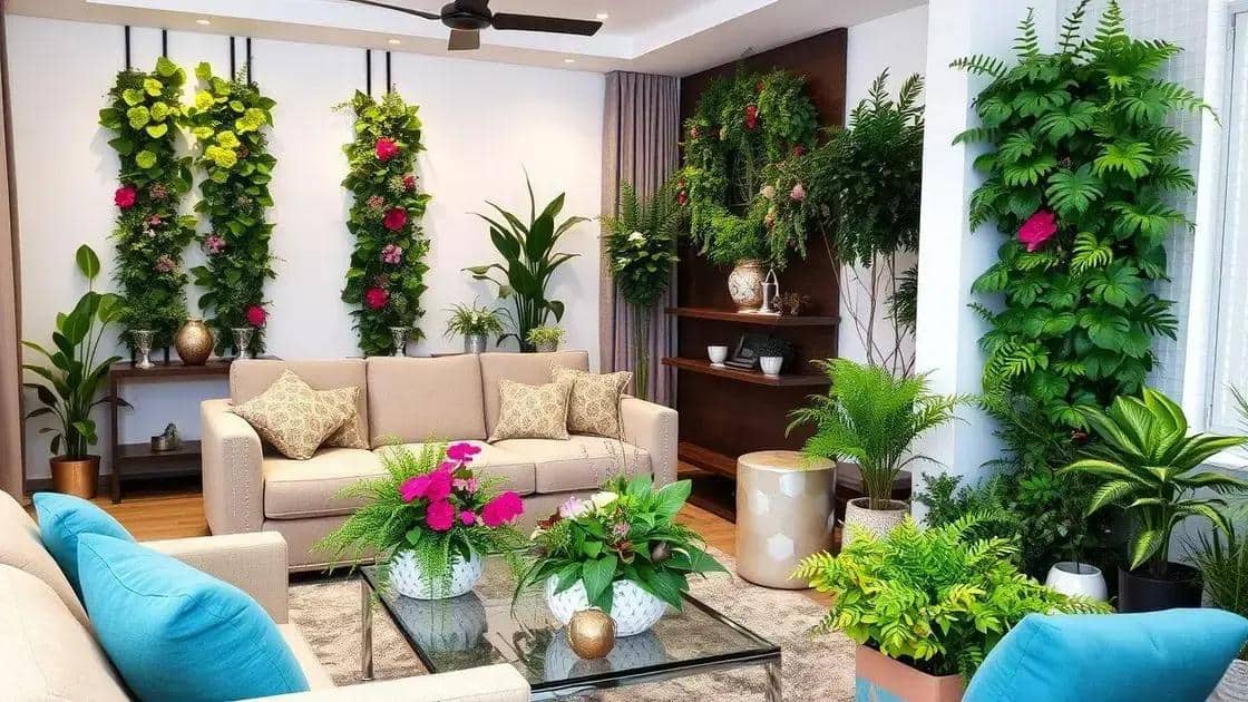 Inspirações de decoração com plantas artificiais Inspirações de decoração com plantas artificiais