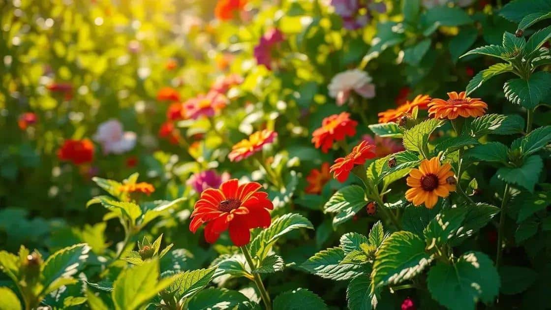 utilizando predadores naturais para manter o jardim saudavel