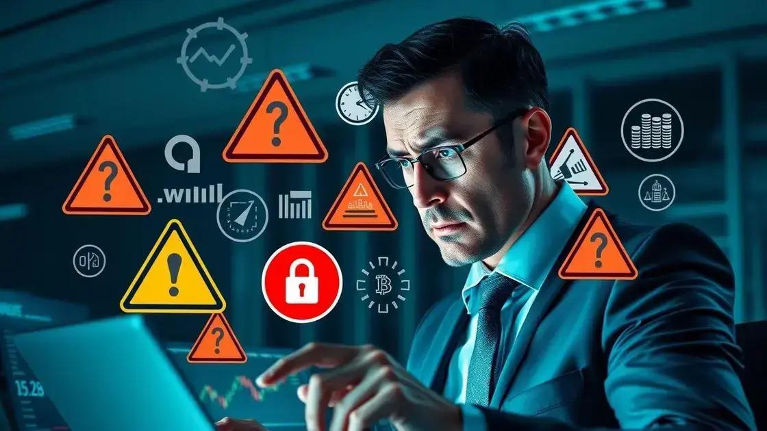 Riscos e cuidados ao investir em criptoativos Riscos e cuidados ao investir em criptoativos