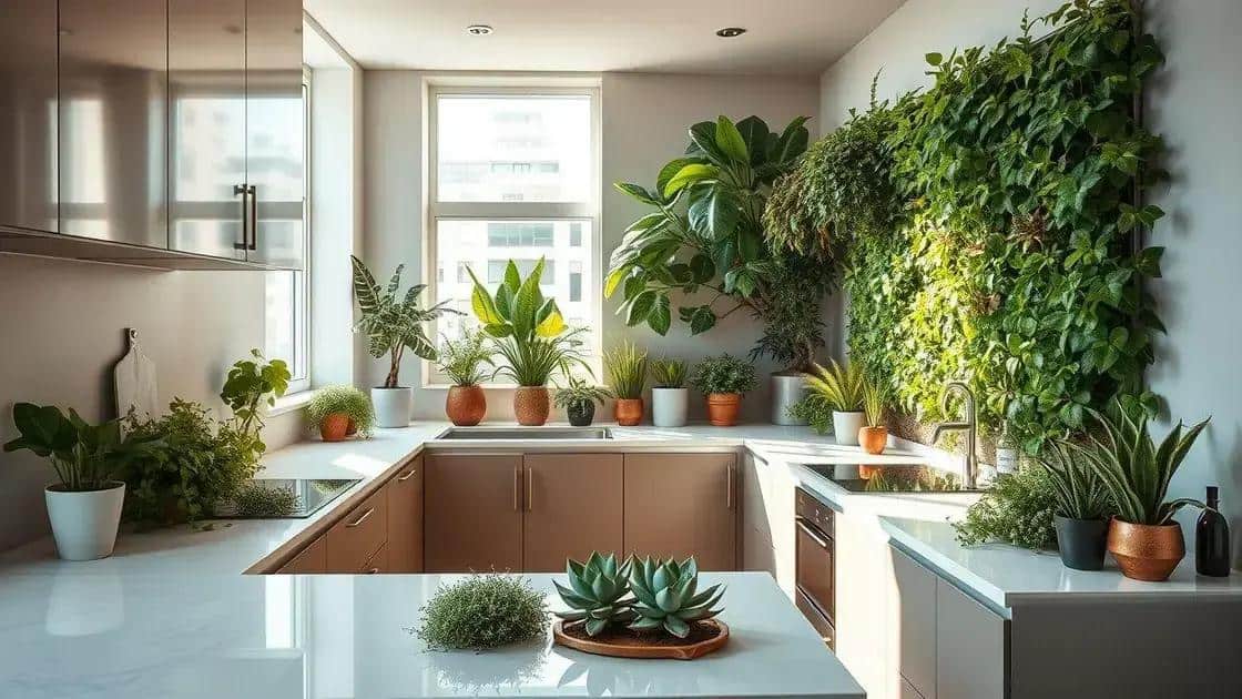 Como escolher as melhores plantas para cozinhas modernas Como escolher as melhores plantas para cozinhas modernas