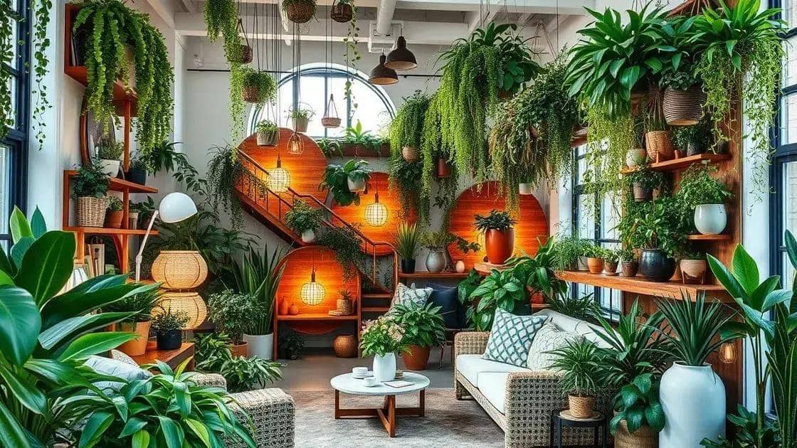 Tendências de decoração com plantas em ambientes modernos Tendências de decoração com plantas em ambientes modernos