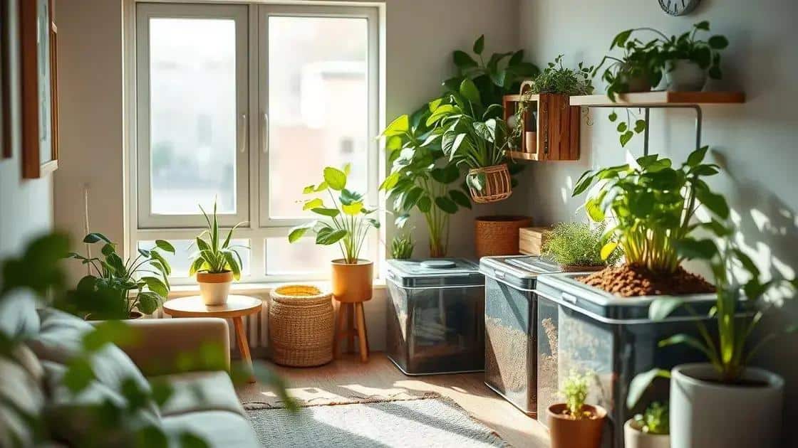Benefícios da compostagem em apartamento Benefícios da compostagem em apartamento