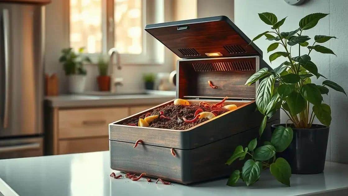 Leia mais sobre o artigo Vermicompostagem Invisível: O Sistema para Apartamentos que Não Ocupa Espaço nem Produz Odores