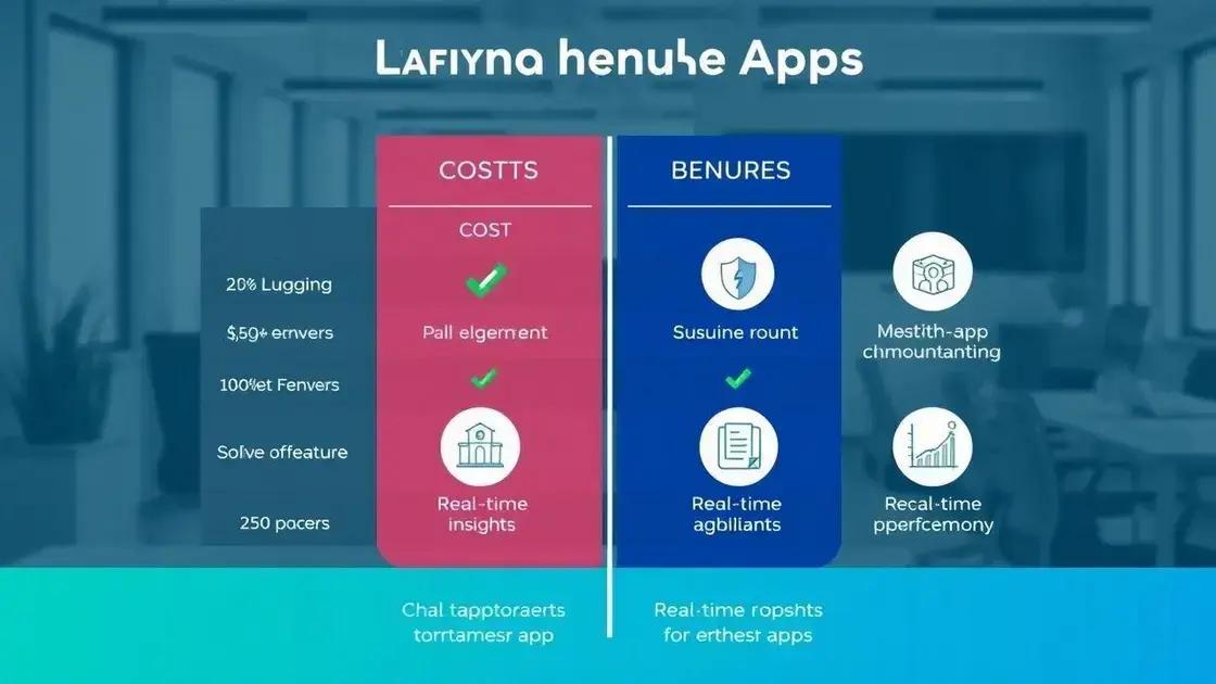 vantagens e desvantagens de cada app vantagens e desvantagens de cada app