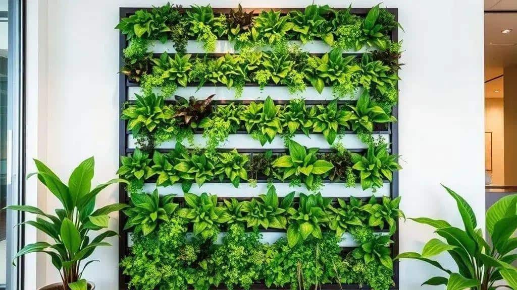 como criar quadros com plantas naturais