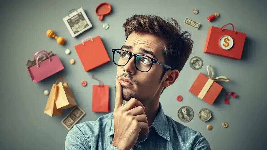 Dicas para evitar compras por impulso