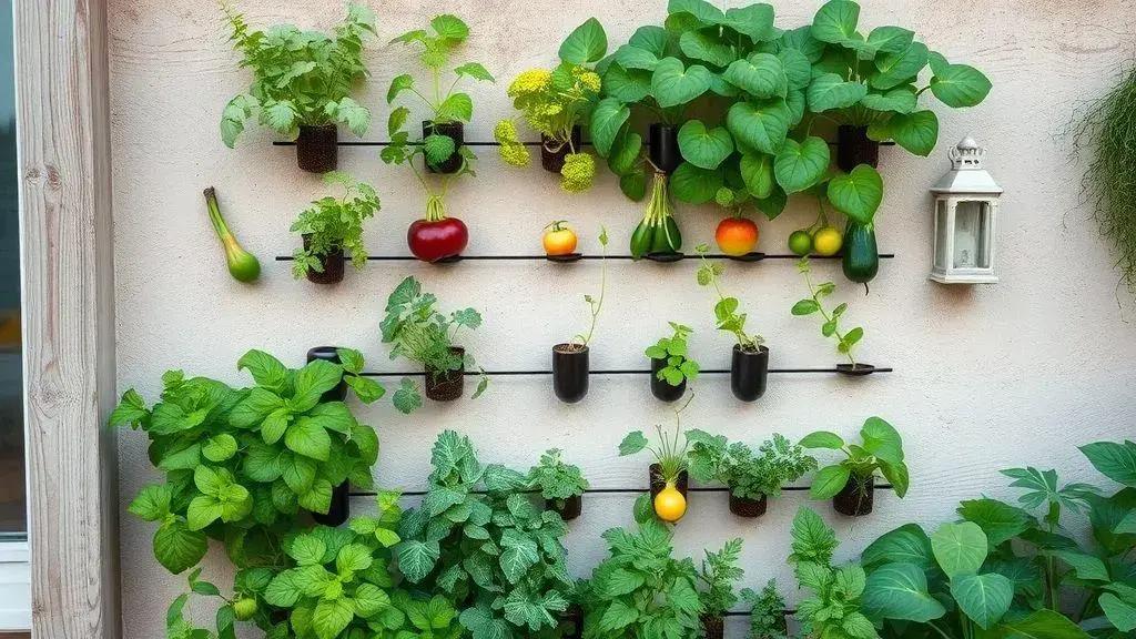 Como criar horta vertical Como criar horta vertical