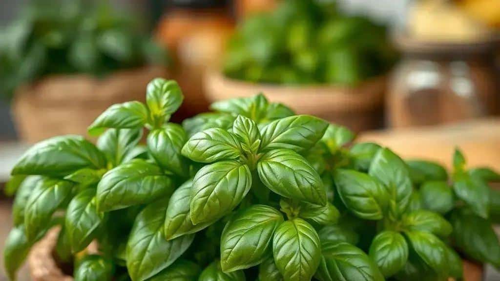 Benefícios do manjericão para a saúde Benefícios do manjericão para a saúde