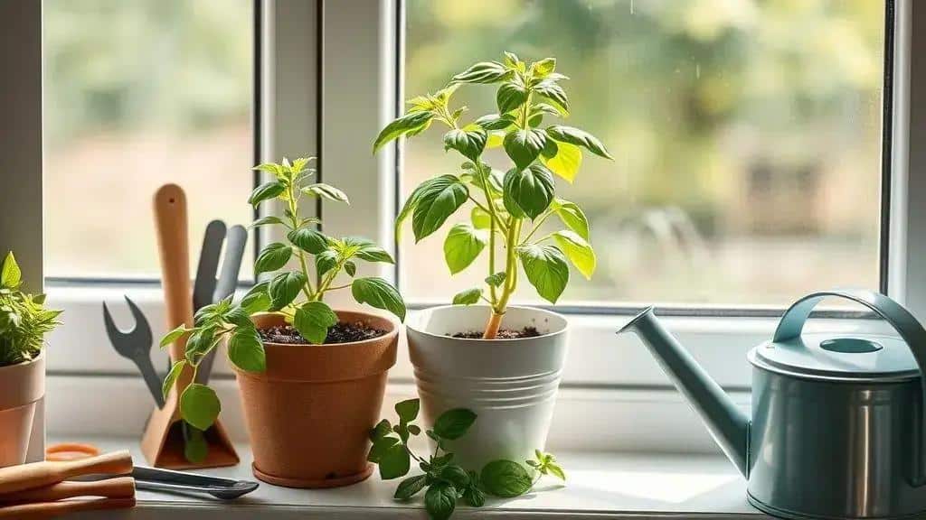 Cultivando manjericão em casa: guia prático Cultivando manjericão em casa: guia prático