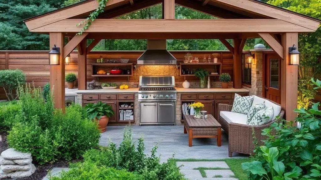 Dicas para integrar espaço gourmet e jardim Dicas para integrar espaço gourmet e jardim