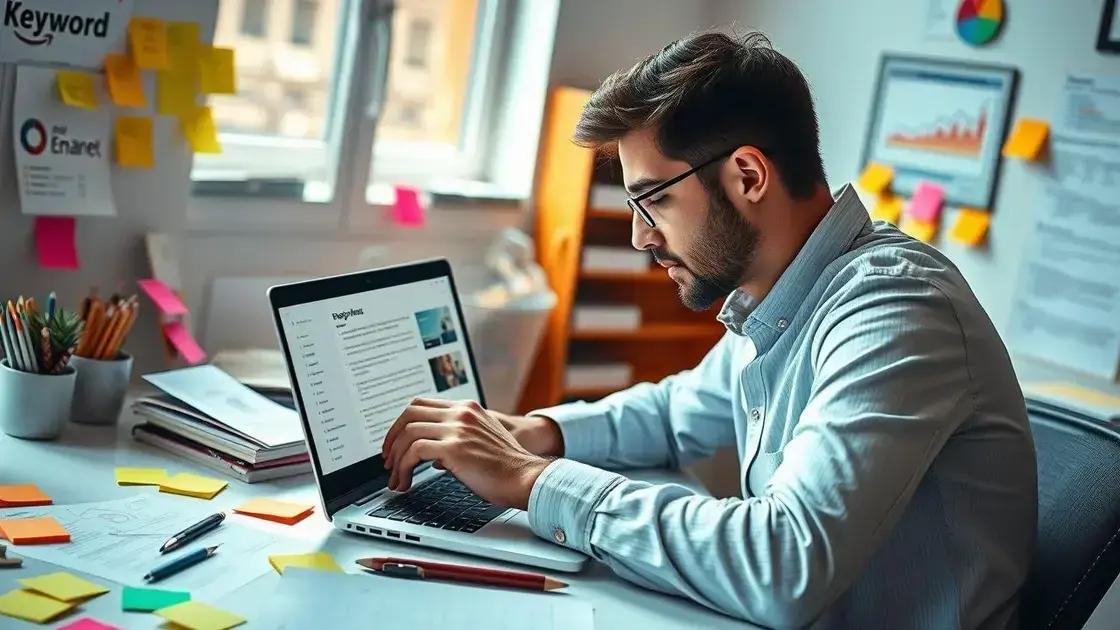 Dicas para melhorar a estrutura e palavras-chave Dicas para melhorar a estrutura e palavras-chave