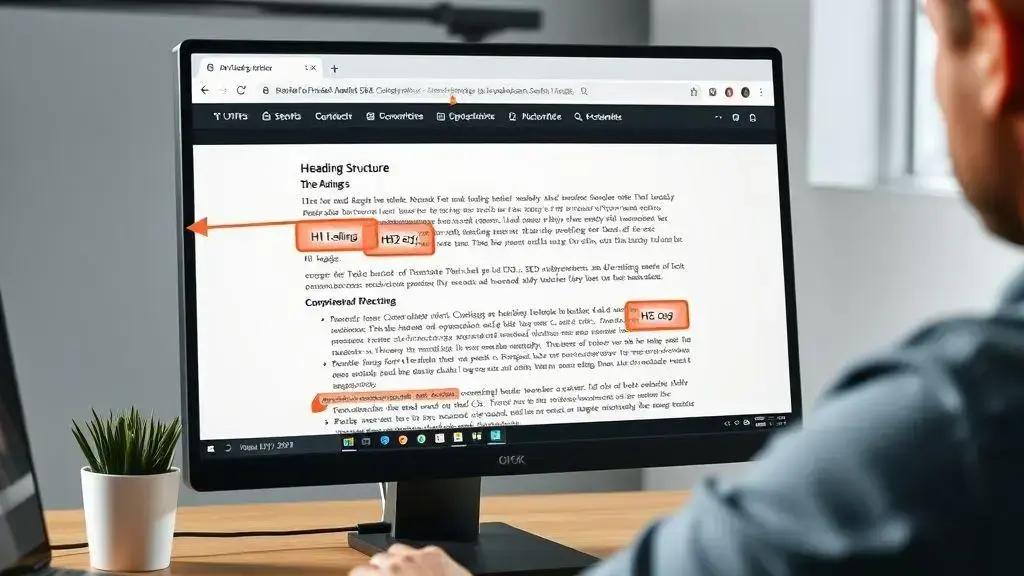 Entendendo a importância da estrutura de heading para SEO Entendendo a importância da estrutura de heading para SEO